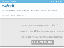 Tablet Screenshot of emerit.biz